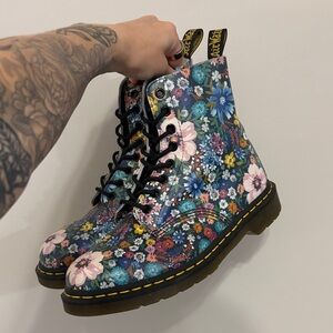 Floral Women's Dr. Martens Boots